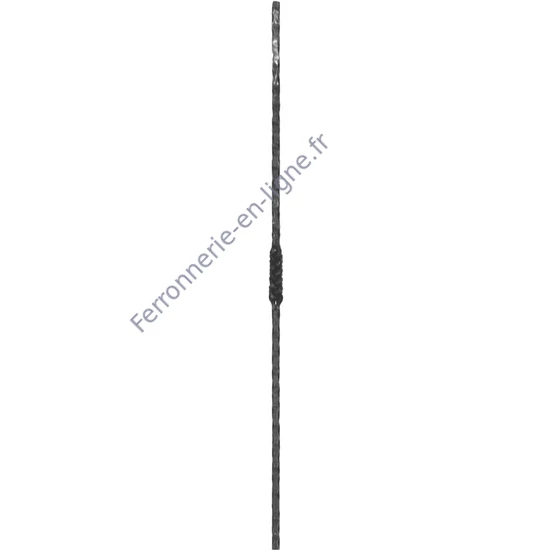 accessoire de ferronnerie, barreau en fer forgé