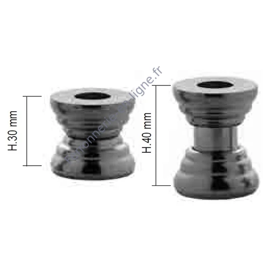 Support à souder, réglable en hauteur, différentes dimensions