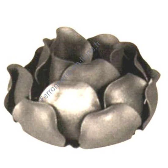 Fleur en fer forgé