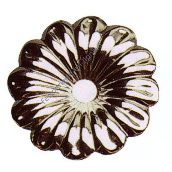 Rosace décorative inox