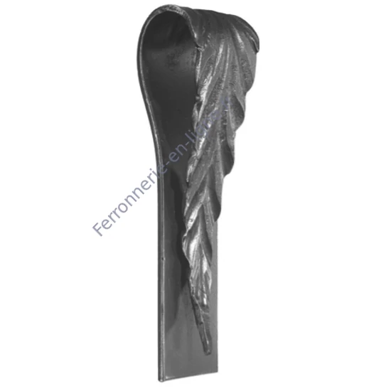 accessoire de ferronnerie, barre en fer forgé