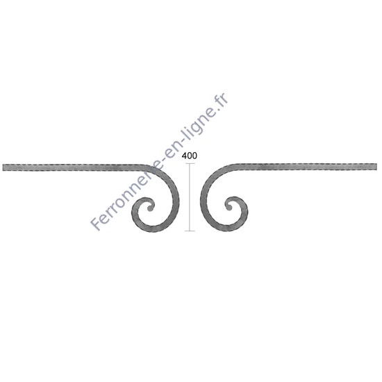 Arc de portail et de clôture, gauche, différentes sections