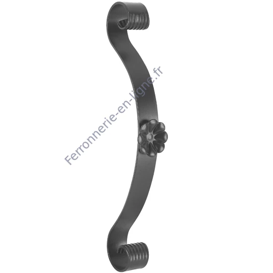 accessoire de ferronnerie, barreau en fer forgé