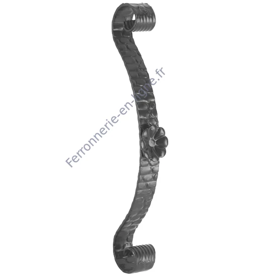 accessoire de ferronnerie, barreau en fer forgé