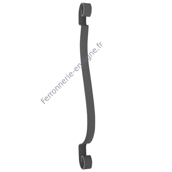 accessoire de ferronnerie, barreau en fer forgé