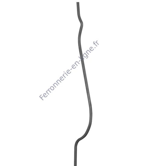 accessoire de ferronnerie, barreau en fer forgé