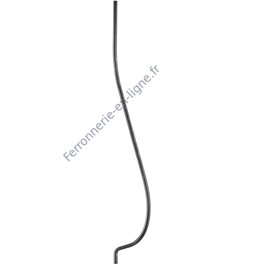 accessoire de ferronnerie, barreau en fer forgé