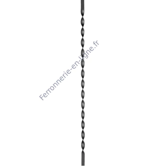 accessoire de ferronnerie, barreau en fer forgé