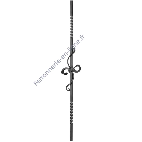 accessoire de ferronnerie, barreau en fer forgé