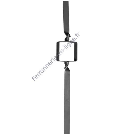 accessoire de ferronnerie, barreau en fer forgé