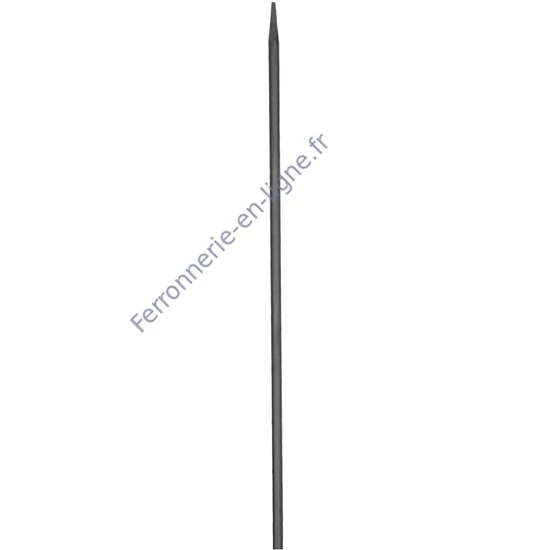 accessoire de ferronnerie, barreau en fer forgé