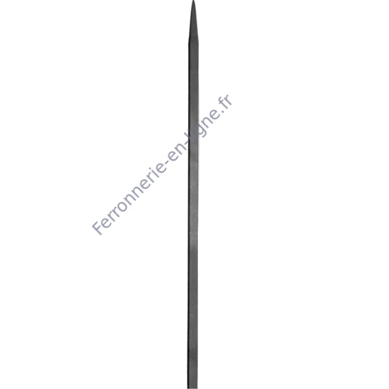 accessoire de ferronnerie, barreau en fer forgé