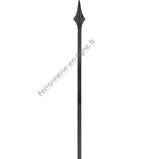 accessoire de ferronnerie, barreau en fer forgé