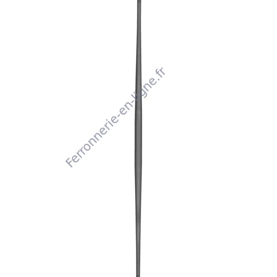 accessoire de ferronnerie, barreau en fer forgé