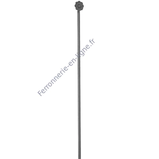 accessoire de ferronnerie, barreau en fer forgé