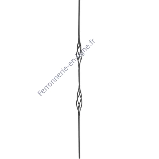 accessoire de ferronnerie, barreau en fer forgé