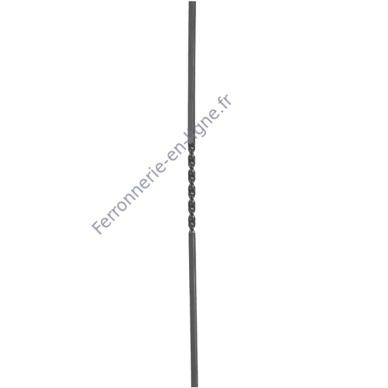 accessoire de ferronnerie, barreau en fer forgé
