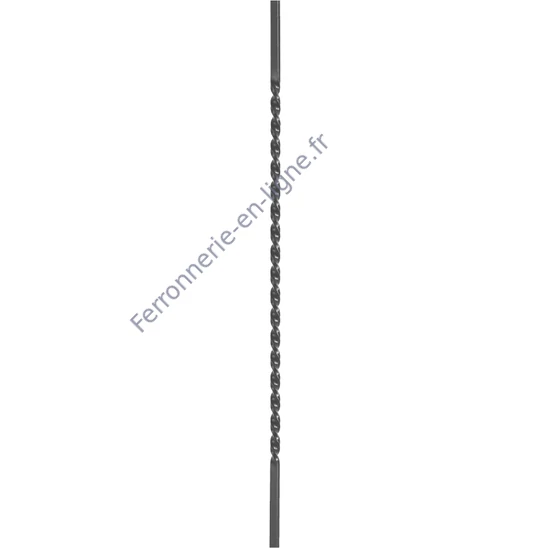 accessoire de ferronnerie, barreau en fer forgé