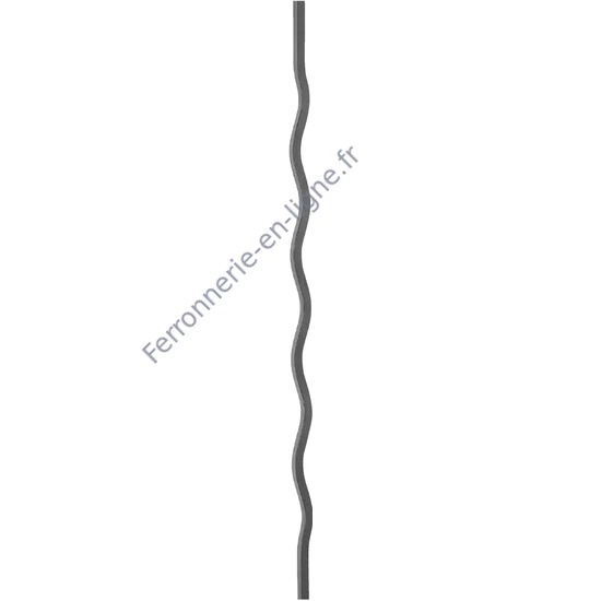 accessoire de ferronnerie, barreau en fer forgé