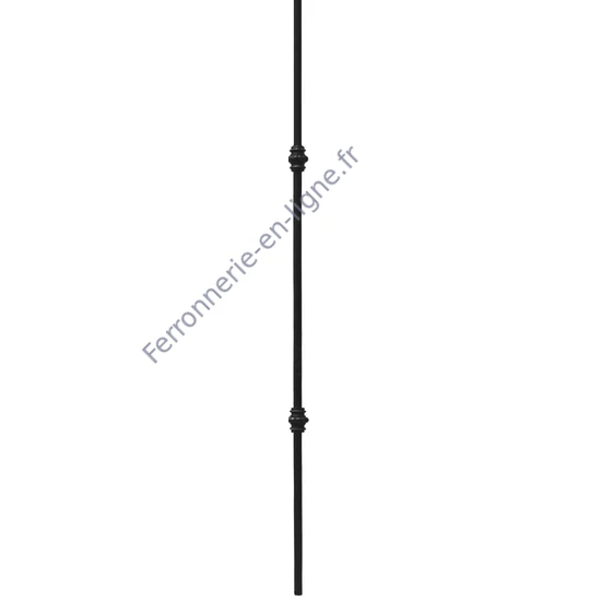accessoire de ferronnerie, barreau en fer forgé