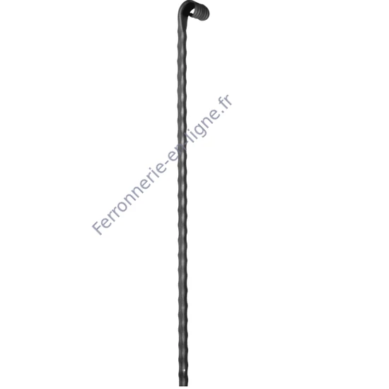 accessoire de ferronnerie, barreau en fer forgé