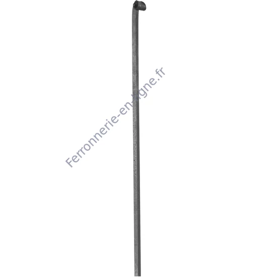 accessoire de ferronnerie, barreau en fer forgé