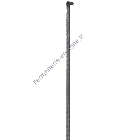 accessoire de ferronnerie, barreau en fer forgé