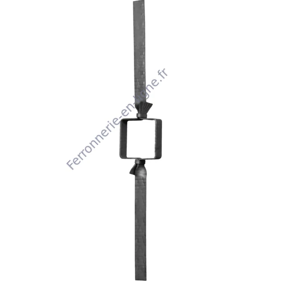 accessoire de ferronnerie, barreau en fer forgé