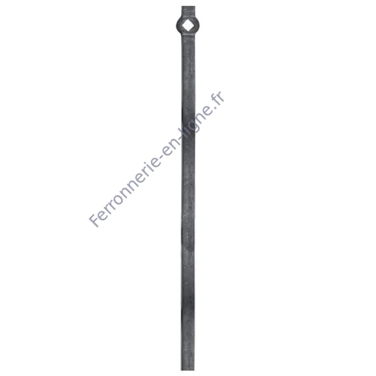 accessoire de ferronnerie, barre à trous