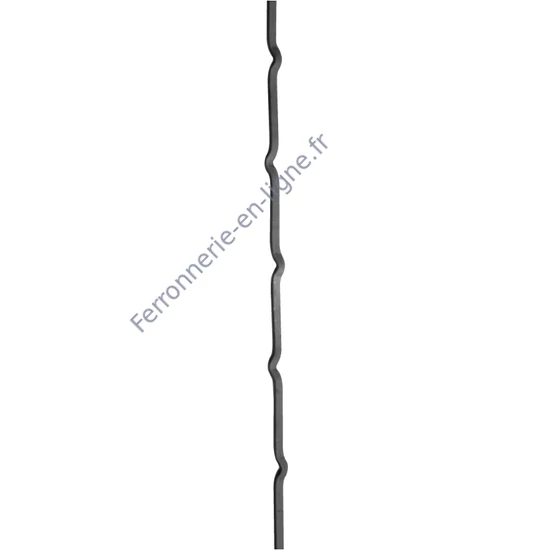 accessoire de ferronnerie, barre en fer forgé