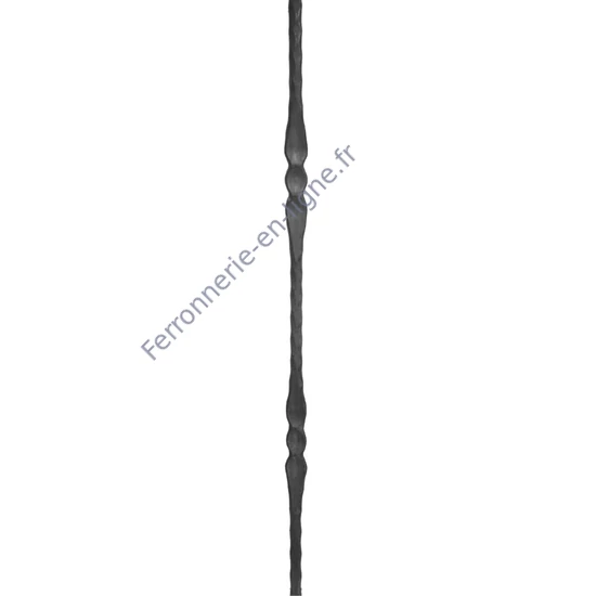 accessoire de ferronnerie, barreau en fer forgé
