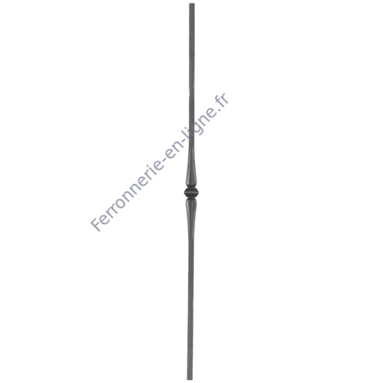 accessoire de ferronnerie, barreau en fer forgé