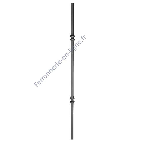 accessoire de ferronnerie, barreau en fer forgé
