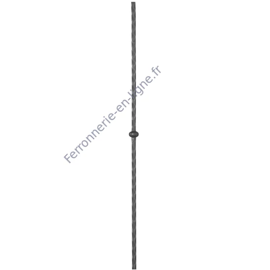 accessoire de ferronnerie, barreau en fer forgé