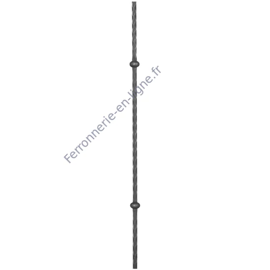 accessoire de ferronnerie, barreau en fer forgé