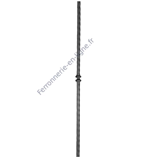 accessoire de ferronnerie, barreau en fer forgé