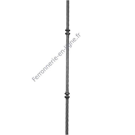 accessoire de ferronnerie, barreau en fer forgé