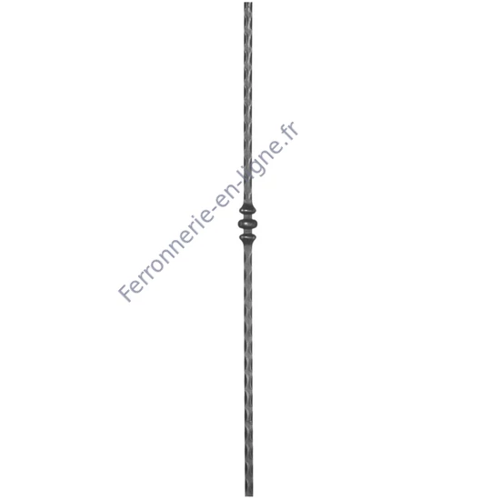 accessoire de ferronnerie, barreau en fer forgé