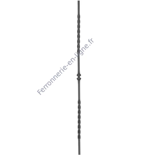 accessoire de ferronnerie, barreau en fer forgé