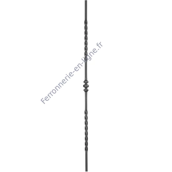 accessoire de ferronnerie, barreau en fer forgé