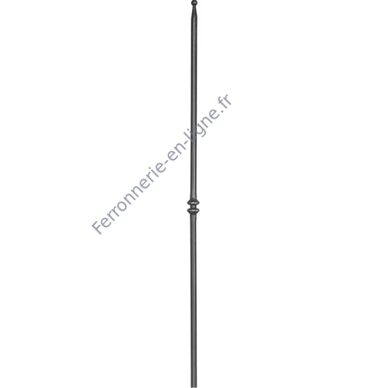 accessoire de ferronnerie, barreau en fer forgé