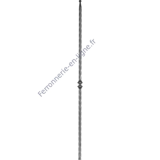 accessoire de ferronnerie, barreau en fer forgé