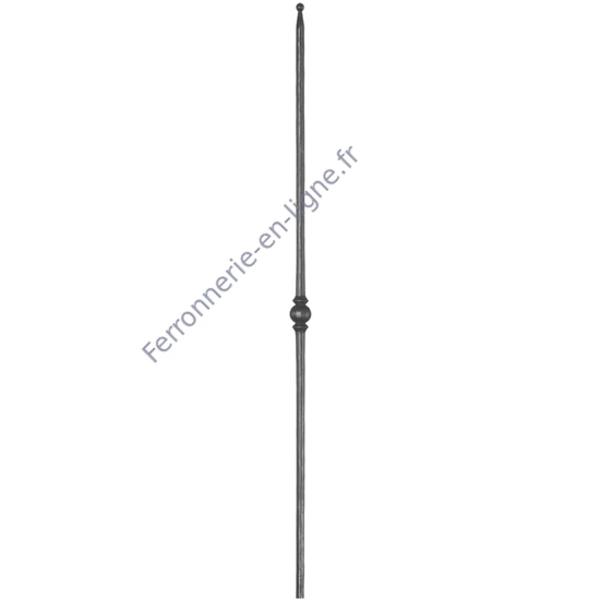 accessoire de ferronnerie, barreau en fer forgé