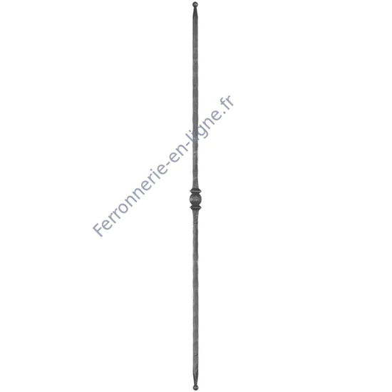 accessoire de ferronnerie, barreau en fer forgé