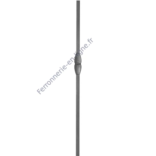 accessoire de ferronnerie, poteau en fer forgé