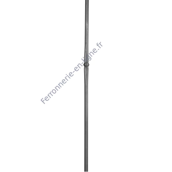 accessoire de ferronnerie, poteau en fer forgé