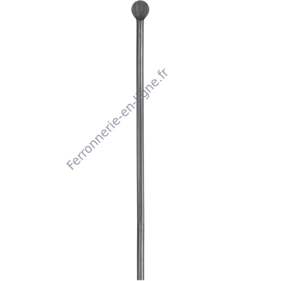 accessoire de ferronnerie, barreau en fer forgé