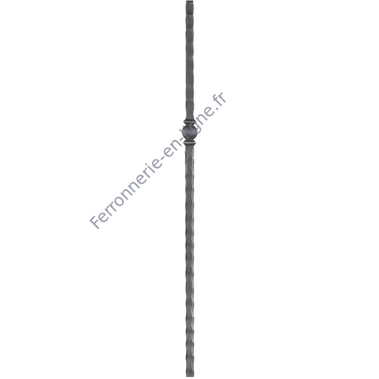 accessoire de ferronnerie, poteau en fer forgé