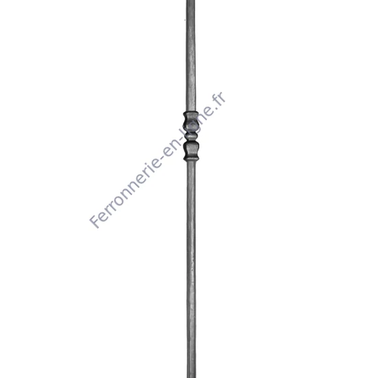 accessoire de ferronnerie, poteau en fer forgé