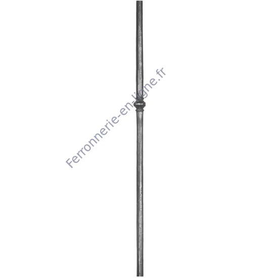 accessoire de ferronnerie, poteau en fer forgé